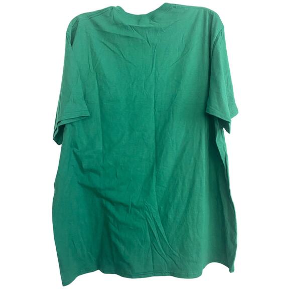 NWT Port & Company Mens Size 2XL T-Shirt St Patrick's Day Clover Baseball Unisex - Picture 2 of 5